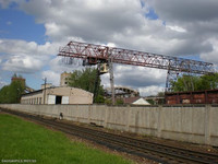 железнодорожный строительный кран